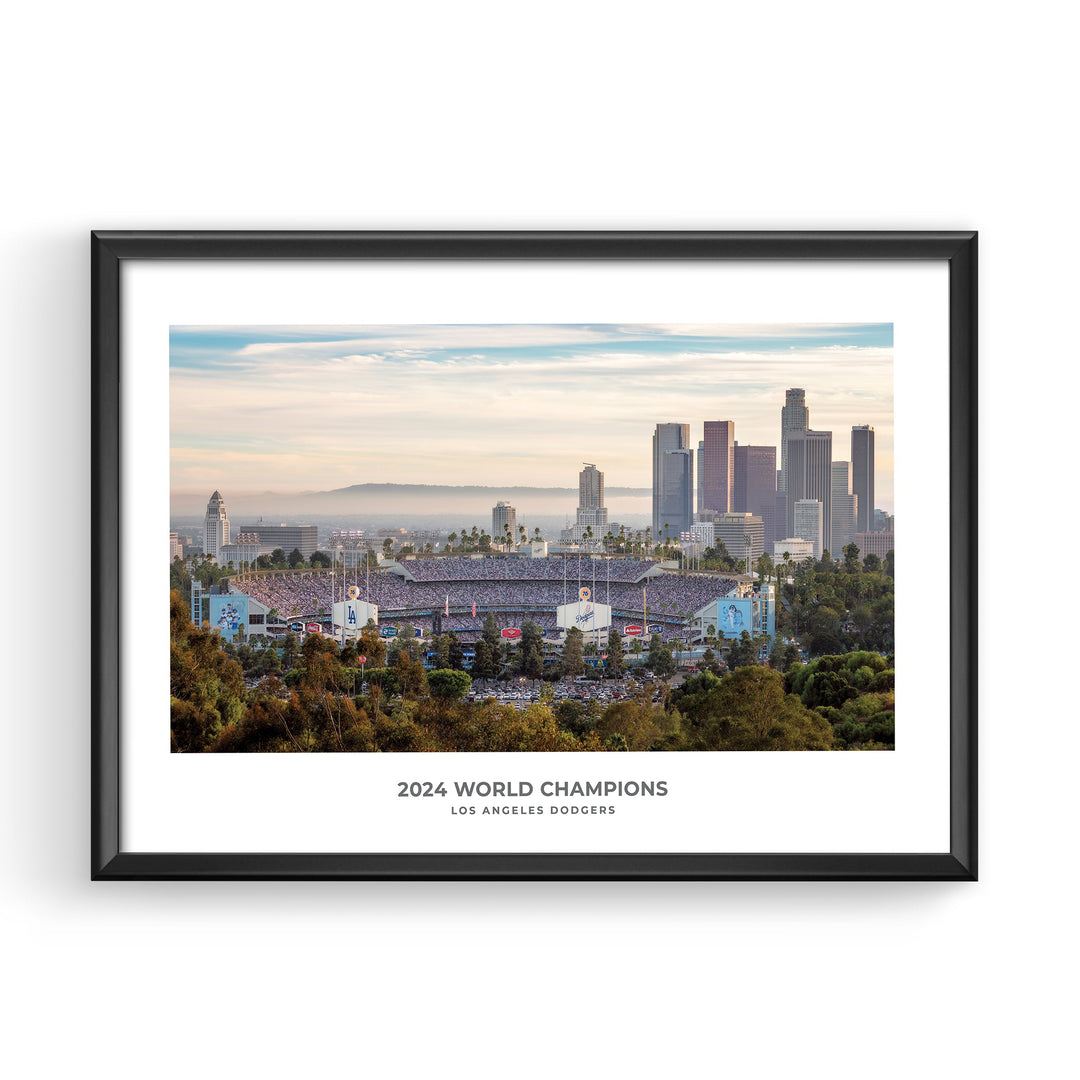 Chris Fabregas Fine Art Photography Digital Download 2024 World Series Game Two Fine Art Digital Download – Dodger Stadium & Los Angeles Skyline Photo Wall Art print High-quality fine art photography print