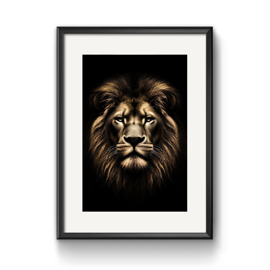 Chris Fabregas Fine Art Photography Digital Download Lion Face Wall Art, Motivational Digital Printable Decor, Instant Download Wall Art print High-quality fine art photography print
