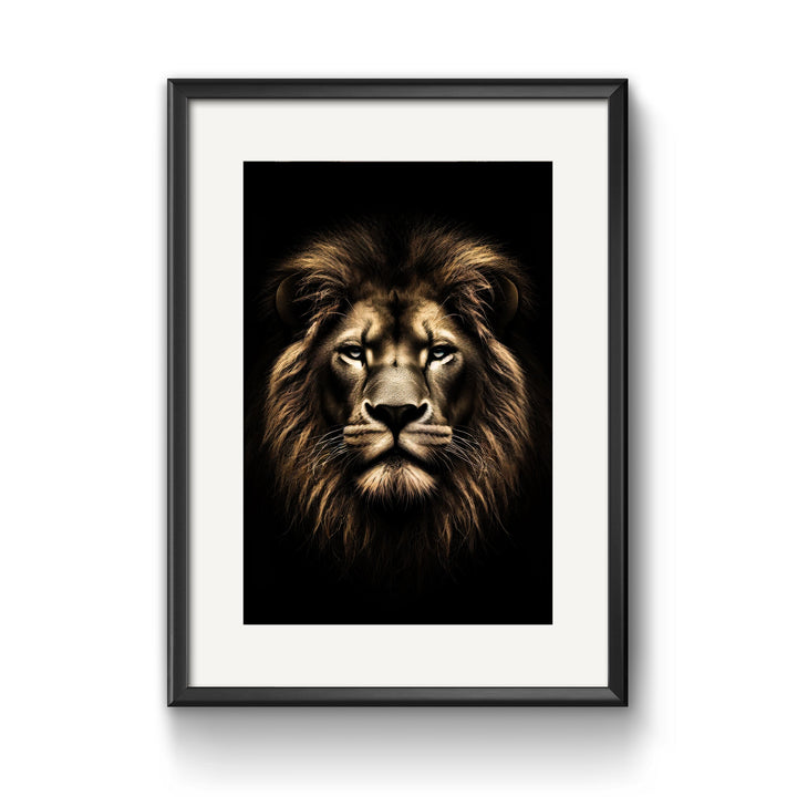 Chris Fabregas Fine Art Photography Digital Download Lion Face Wall Art, Motivational Digital Printable Decor, Instant Download Wall Art print High-quality fine art photography print
