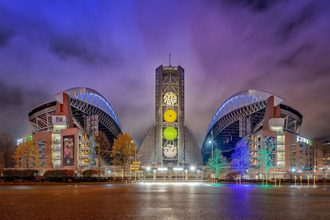 Chris Fabregas Photography Metal Print, Canvas CenturyLink Field Seattle Wall Decor Wall Art print