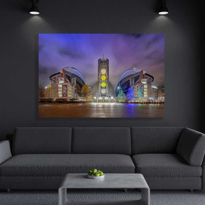 Chris Fabregas Photography Metal Print, Canvas CenturyLink Field Seattle Wall Decor Wall Art print