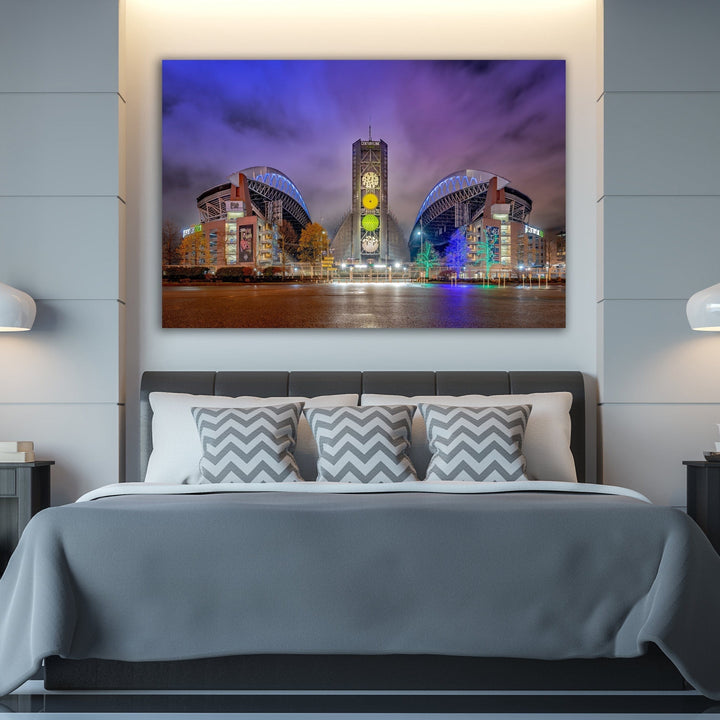 Chris Fabregas Photography Metal Print, Canvas CenturyLink Field Seattle Wall Decor Wall Art print