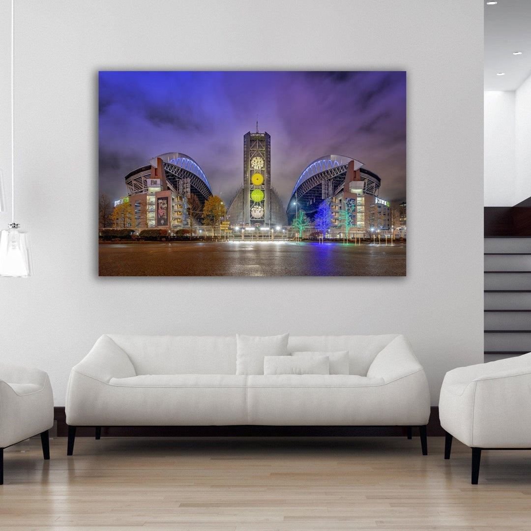 Chris Fabregas Photography Metal Print, Canvas CenturyLink Field Seattle Wall Decor Wall Art print