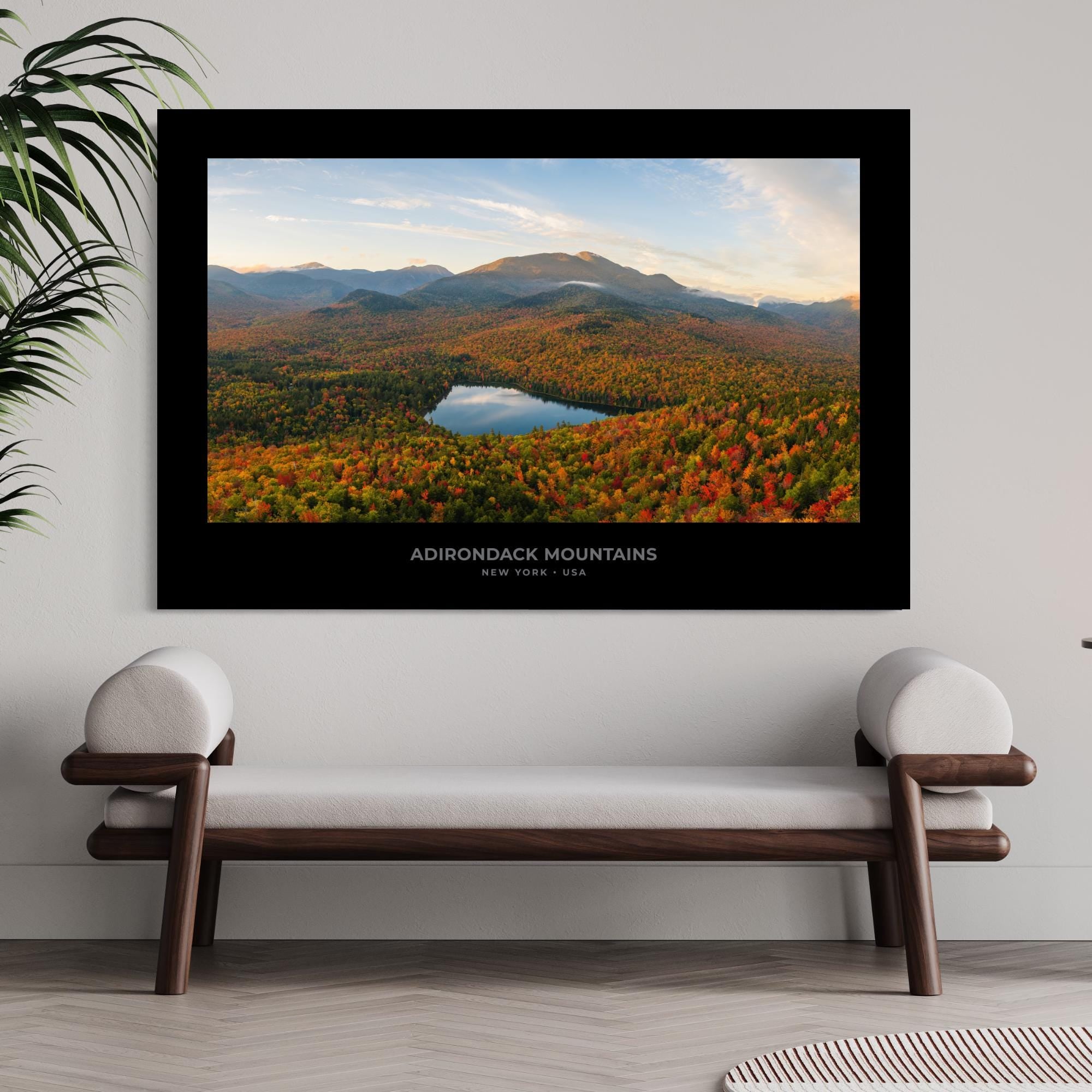 Adirondack Mountains New York Digital Landscape Print – Chris