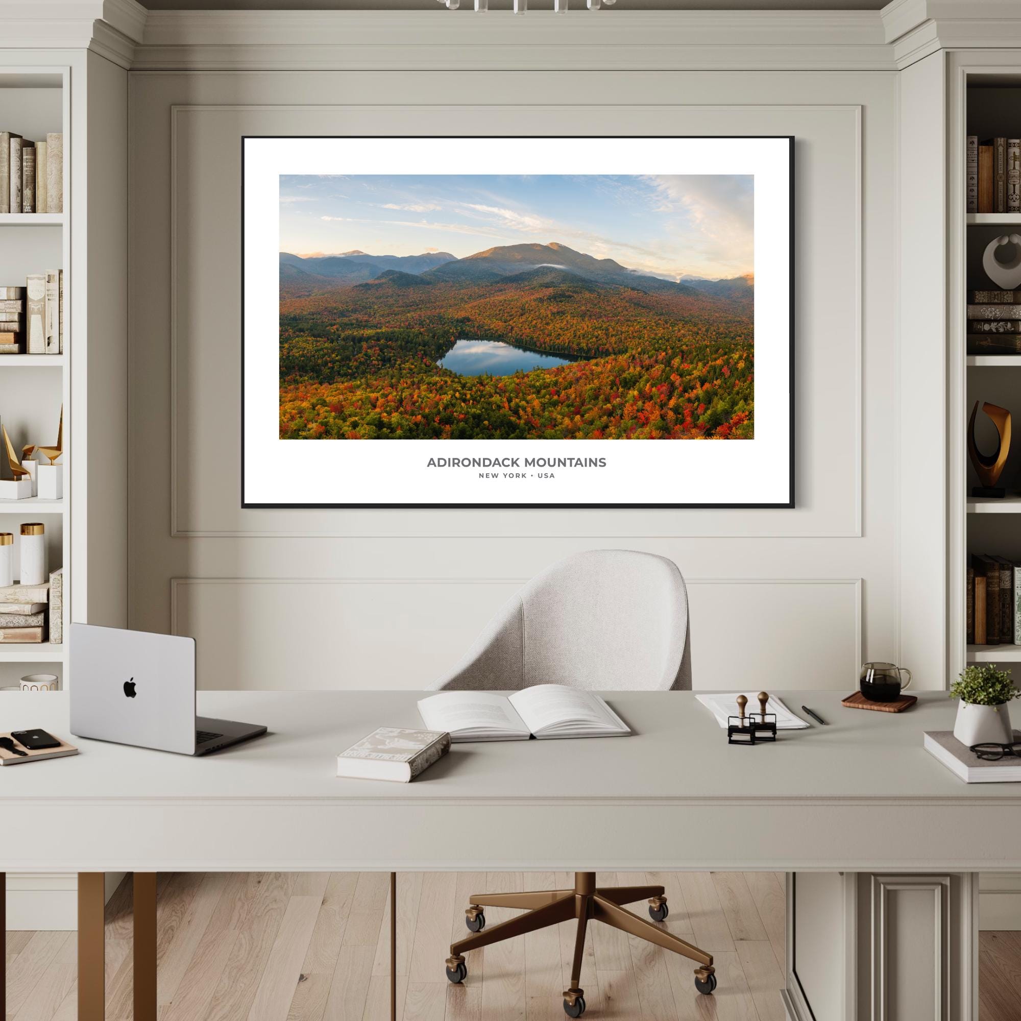 Adirondack Mountains NY Print | Nature Wall Art | Digital
