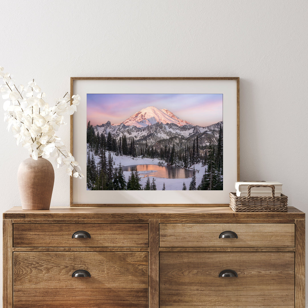 Chris Fabregas Photography Metal, Canvas, Paper Mount Rainier Print – Pacific Northwest Wall Art Decor Wall Art print High-quality fine art photography print 