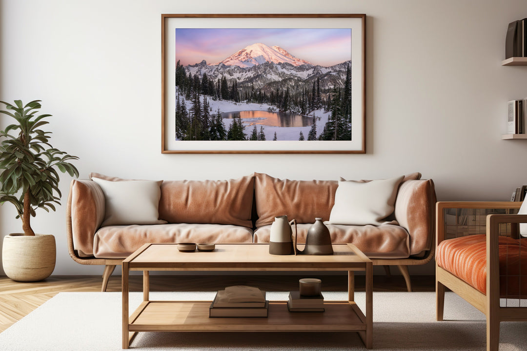 Chris Fabregas Photography Metal, Canvas, Paper Mount Rainier Print – Pacific Northwest Wall Art Decor Wall Art print High-quality fine art photography print 