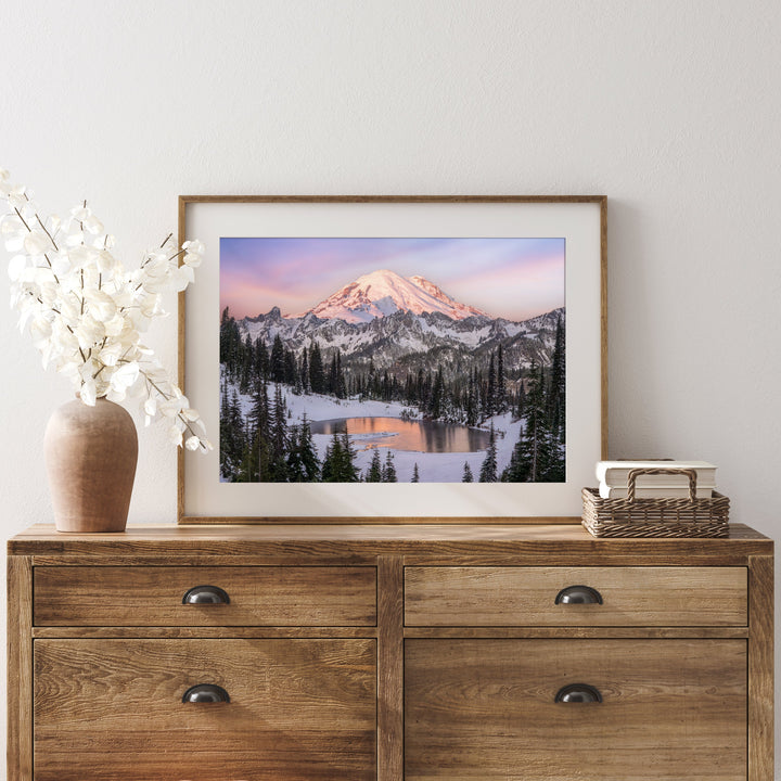 Chris Fabregas Photography Metal, Canvas, Paper Mount Rainier Sunrise – Exclusive Limited Edition Fine Art Print Wall Art print High-quality fine art photography print 