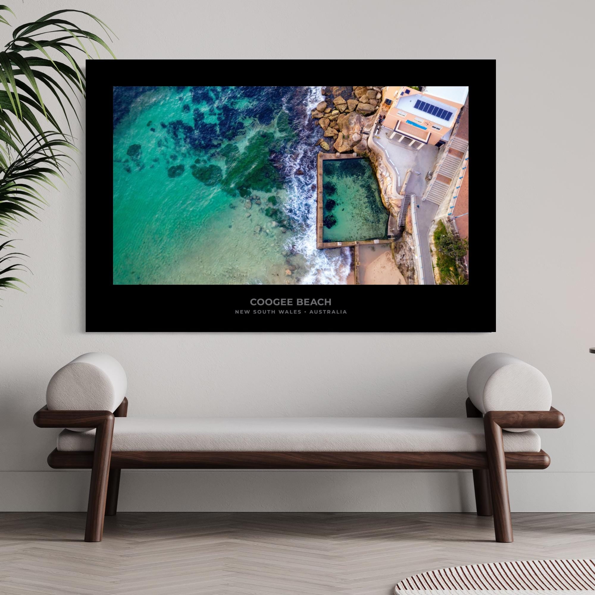 Coogee Beach Sydney Digital Coastal Wall Art – Chris Fabregas Fine