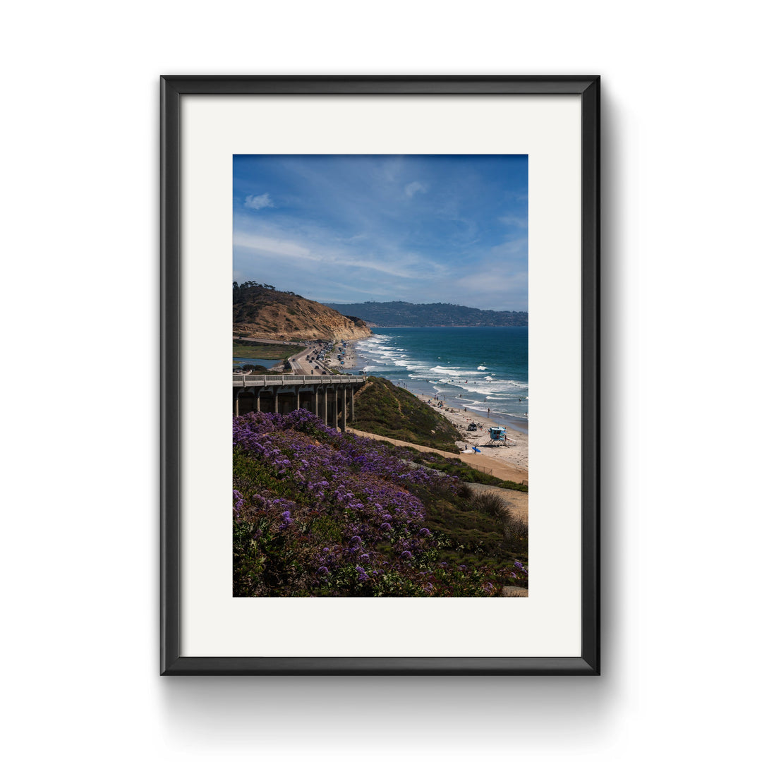 Del Mar Beach Fine Art Print, Coastal Photography, Wall Art Metal, Canvas, Paper, Acrylic Chris Fabregas Photography Wall Art print High-quality fine art photography print 