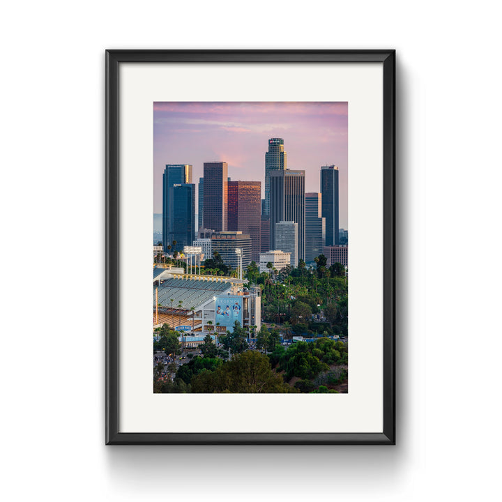 Dodger Stadium Digital Download, Los Angeles Skyline Printable Wall Art Digital Download Chris Fabregas Fine Art Photography Wall Art print High-quality fine art photography print 