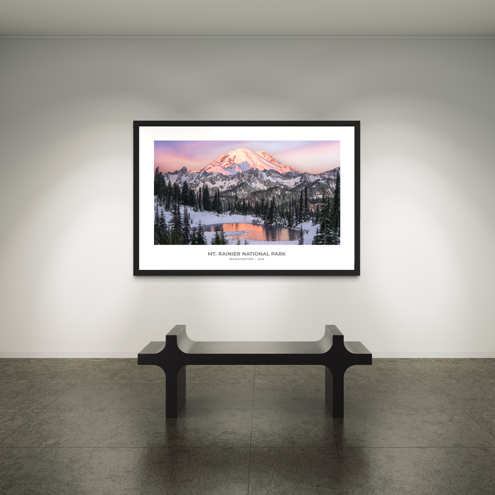 Chris Fabregas Fine Art Photography Digital Download Mt. Rainier Digital Print | PNW Landscape Photography | Instant Download Wall Art print High-quality fine art photography print 