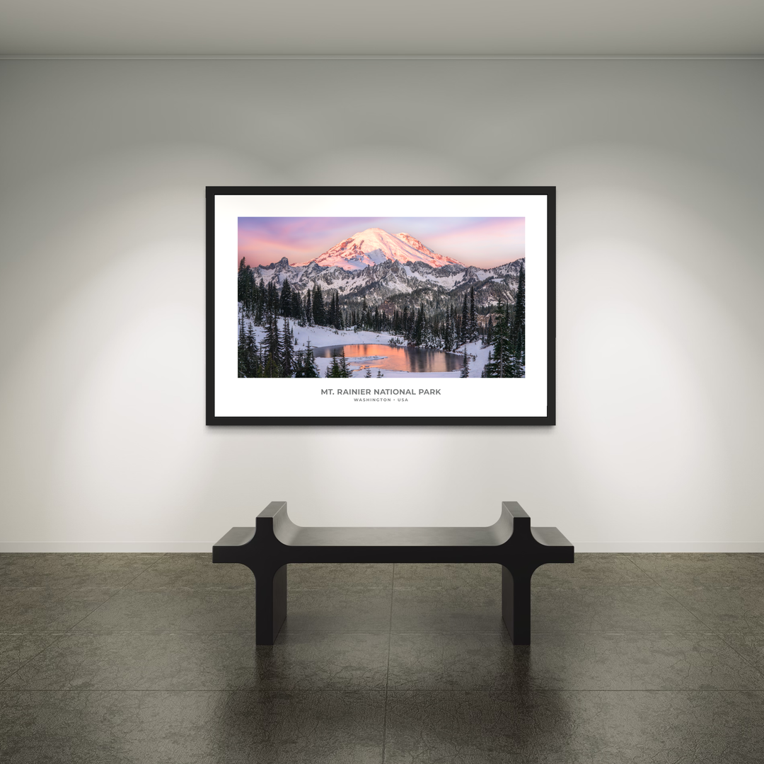 Chris Fabregas Fine Art Photography Digital Download Mt. Rainier Digital Print | PNW Landscape Photography | Instant Download Wall Art print High-quality fine art photography print 