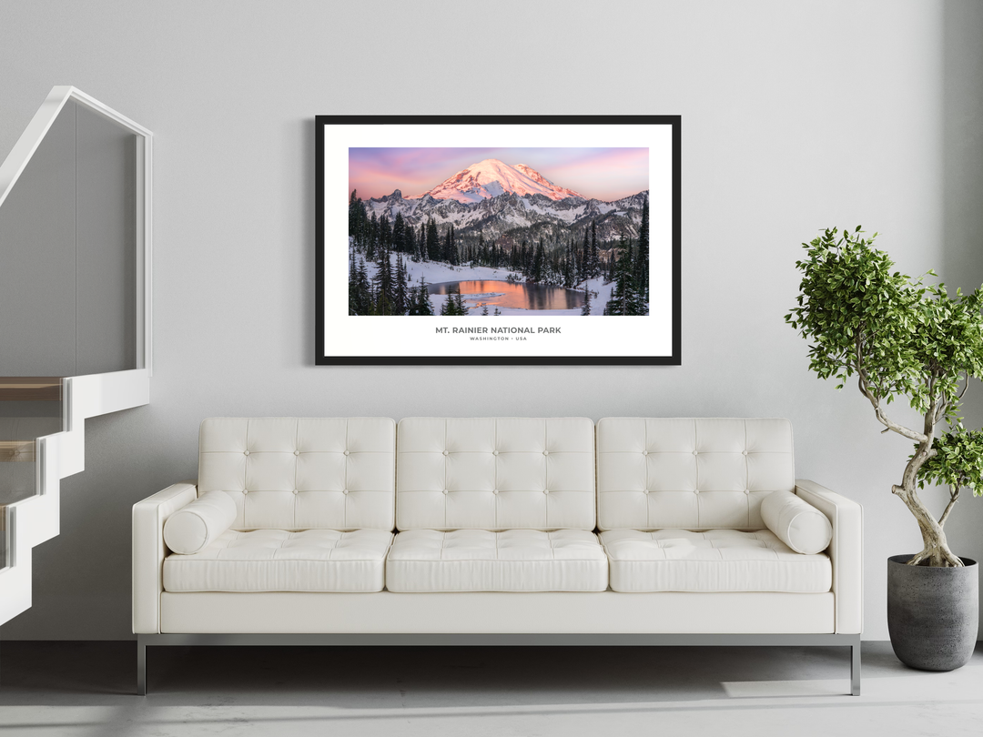 Chris Fabregas Fine Art Photography Digital Download Mt. Rainier Digital Print | PNW Landscape Photography | Instant Download Wall Art print High-quality fine art photography print 