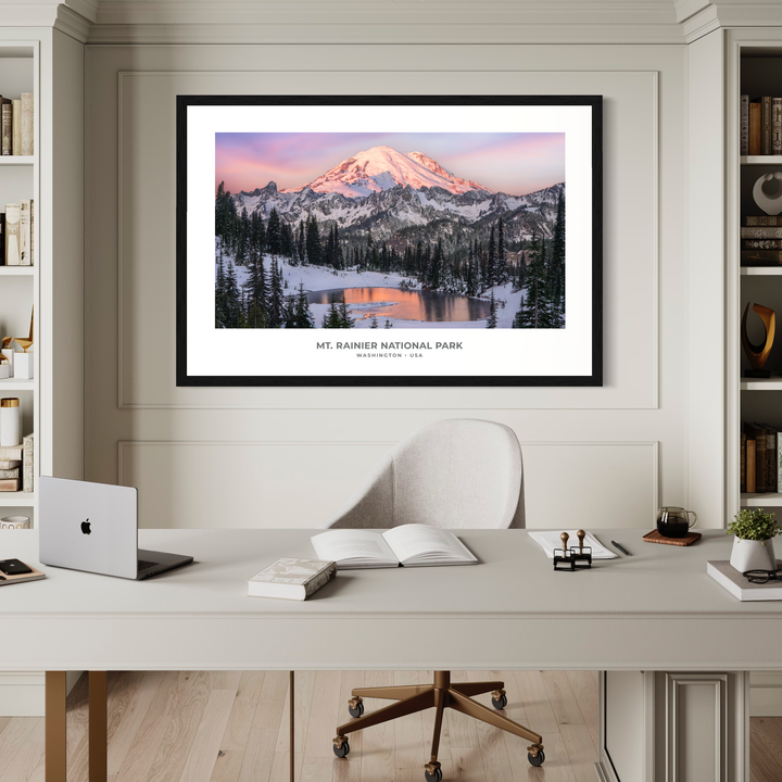 Chris Fabregas Fine Art Photography Digital Download Mt. Rainier Digital Print | PNW Landscape Photography | Instant Download Wall Art print High-quality fine art photography print 