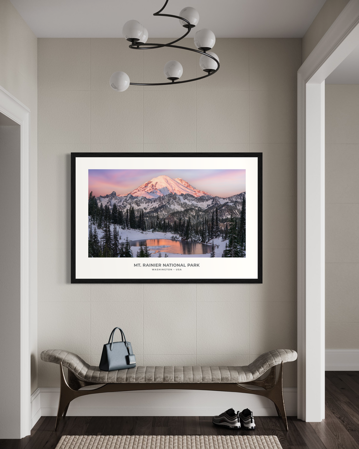 Chris Fabregas Fine Art Photography Digital Download Mt. Rainier Digital Print | PNW Landscape Photography | Instant Download Wall Art print High-quality fine art photography print 