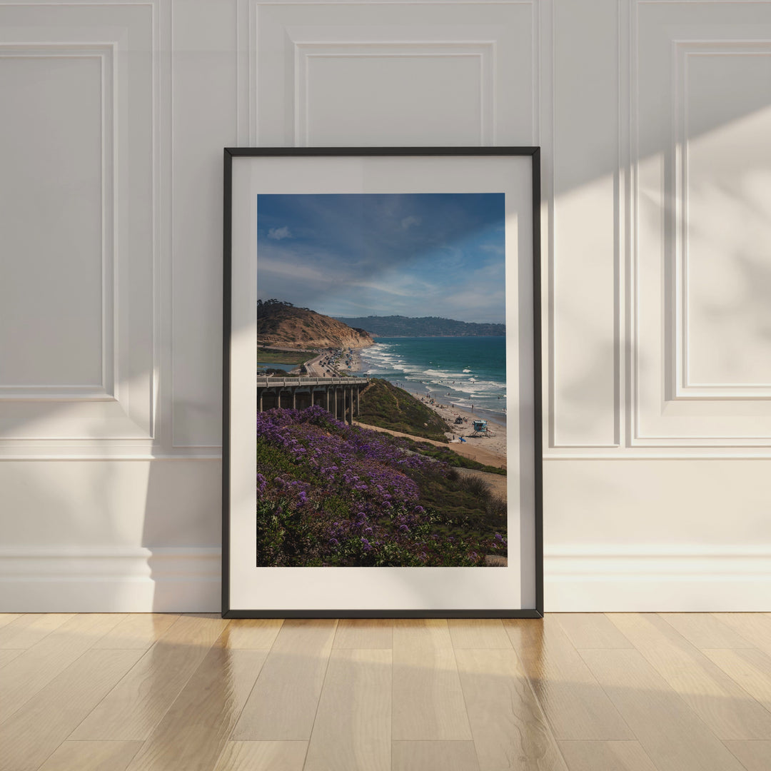 Del Mar Beach Fine Art Print, Coastal Photography, Wall Art