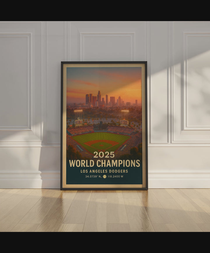 2025 World Series Digital Fan Pack | Dodgers Champions Bundle (8 Files) | Instant Download