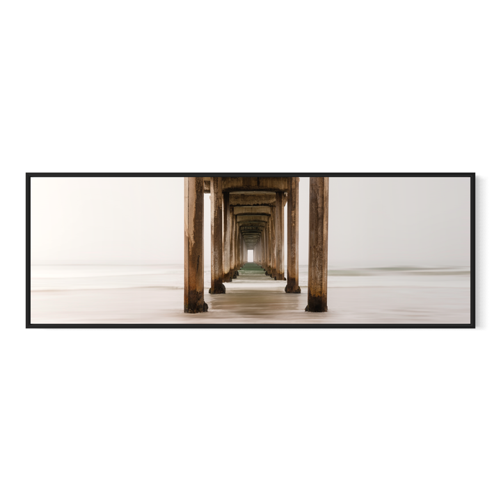 Scripts Pier San Diego Panoramic Print | Coastal Fine Art Photo Metal Print, Canvas, Acrylic, Inkjet Photo Chris Fabregas Fine Art Photography Wall Art print High-quality fine art photography print 