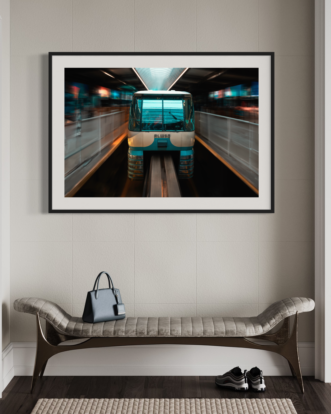 Chris Fabregas Photography Metal, Canvas, Paper Seattle Monorail Fine Art Print | Limited Edition Photography Wall Art print High-quality fine art photography print 