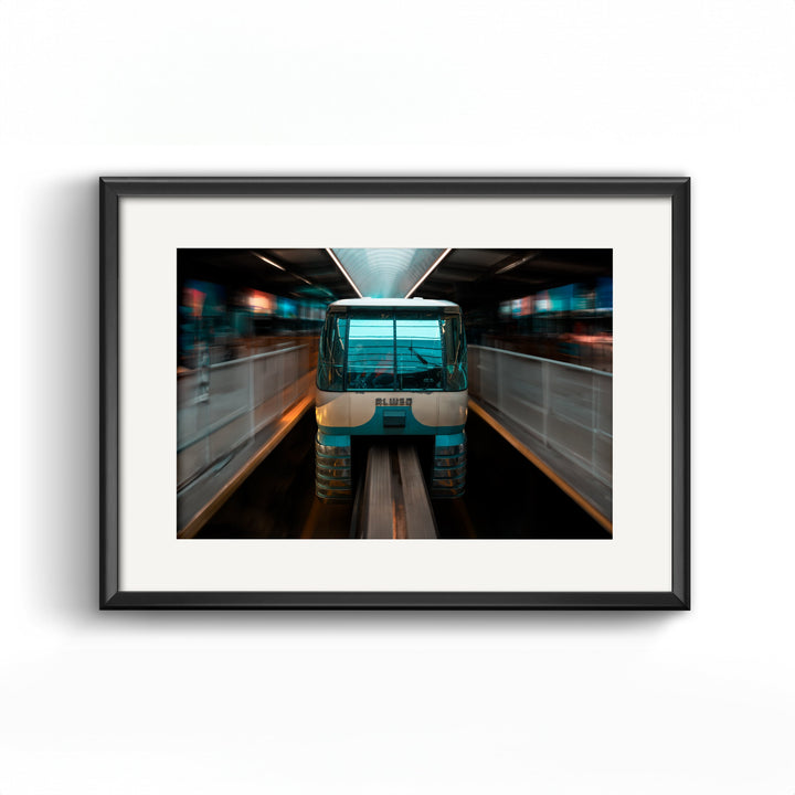 Chris Fabregas Photography Metal, Canvas, Paper Seattle Monorail Fine Art Print | Limited Edition Photography Wall Art print High-quality fine art photography print 