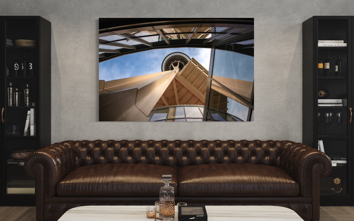 Chris Fabregas Photography Metal, Canvas, Paper Seattle Space Needle Fine Art Print | Iconic Landmark Décor Wall Art print High-quality fine art photography print 