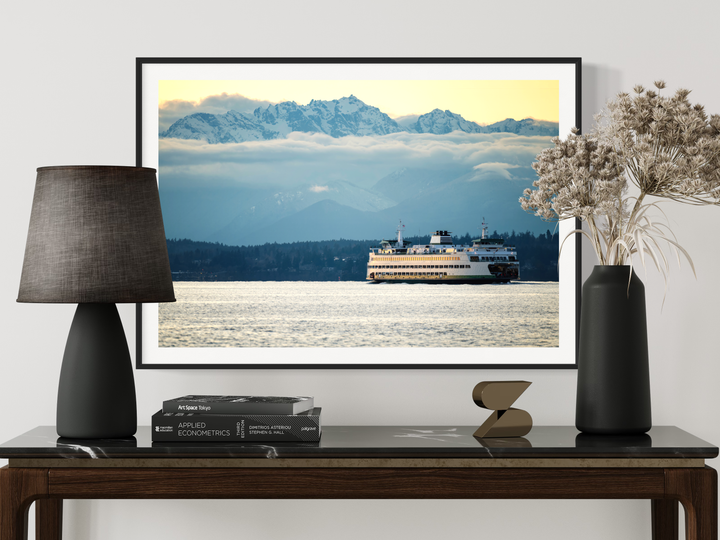 Chris Fabregas Photography Metal, Canvas, Paper, Acrylic Washington State Ferry Fine Art Print - Pacific Northwest Wall Art Wall Art print High-quality fine art photography print 