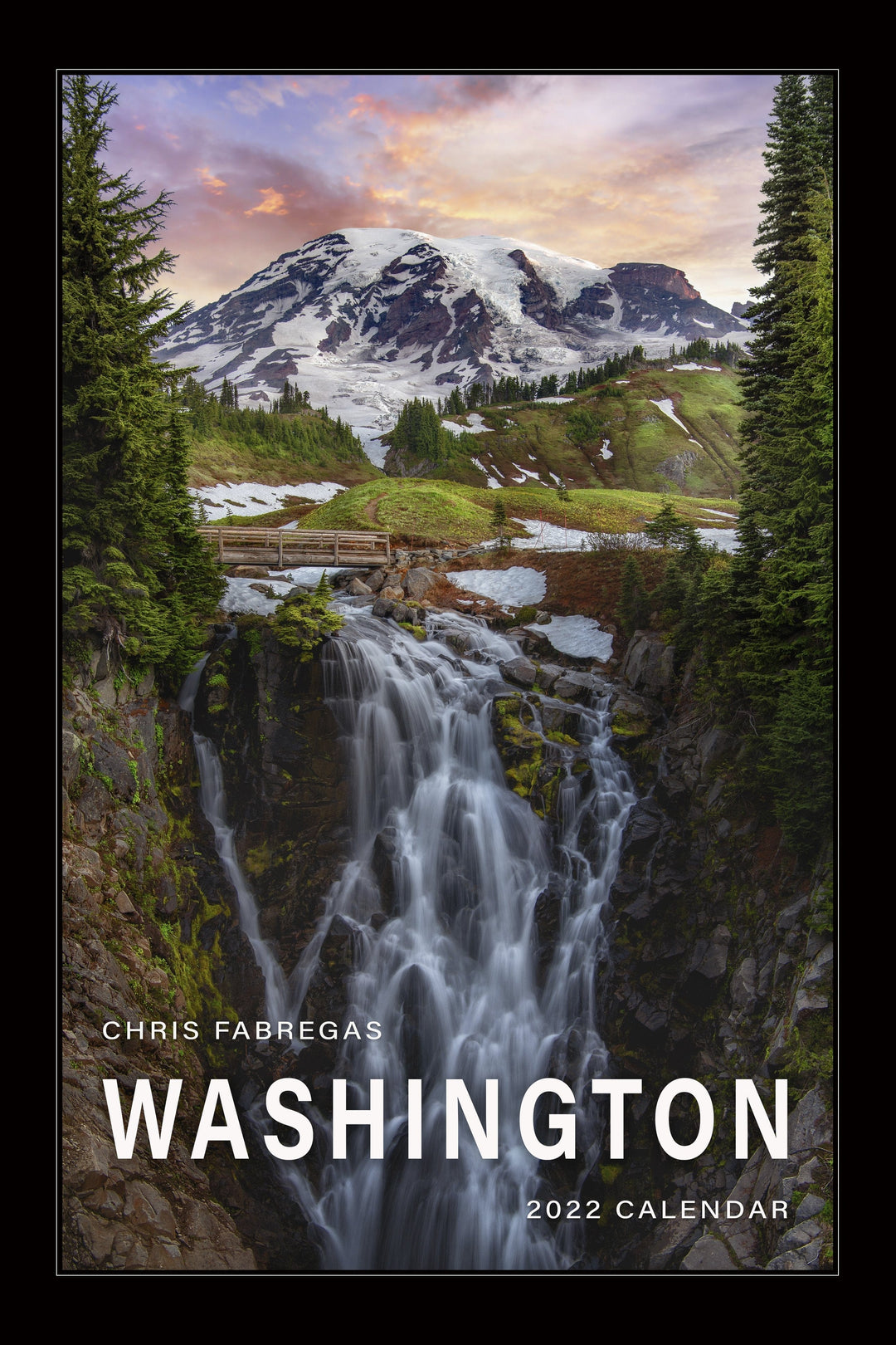 Chris Fabregas Fine Art Photography Calendars, Organizers & Planners WASHINGTON STATE CALENDAR 2022, Wall Calendar, Seattle Calendar, Pacific Northwest Calendar Wall Art print