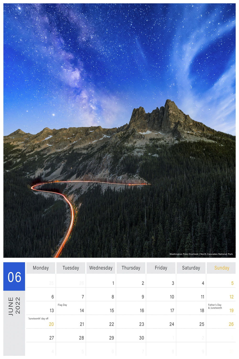 Chris Fabregas Fine Art Photography Calendars, Organizers & Planners WASHINGTON STATE CALENDAR 2022, Wall Calendar, Seattle Calendar, Pacific Northwest Calendar Wall Art print