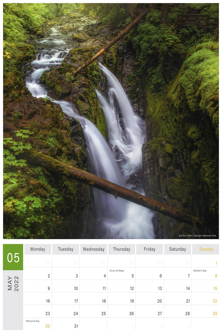 Chris Fabregas Fine Art Photography Calendars, Organizers & Planners WASHINGTON STATE CALENDAR 2022, Wall Calendar, Seattle Calendar, Pacific Northwest Calendar Wall Art print