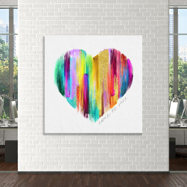 Chris Fabregas Fine Art Photography Canvas Love Is All Wall Art print