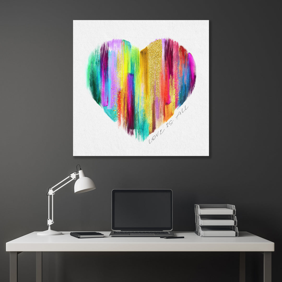 Chris Fabregas Fine Art Photography Canvas Love Is All Wall Art print