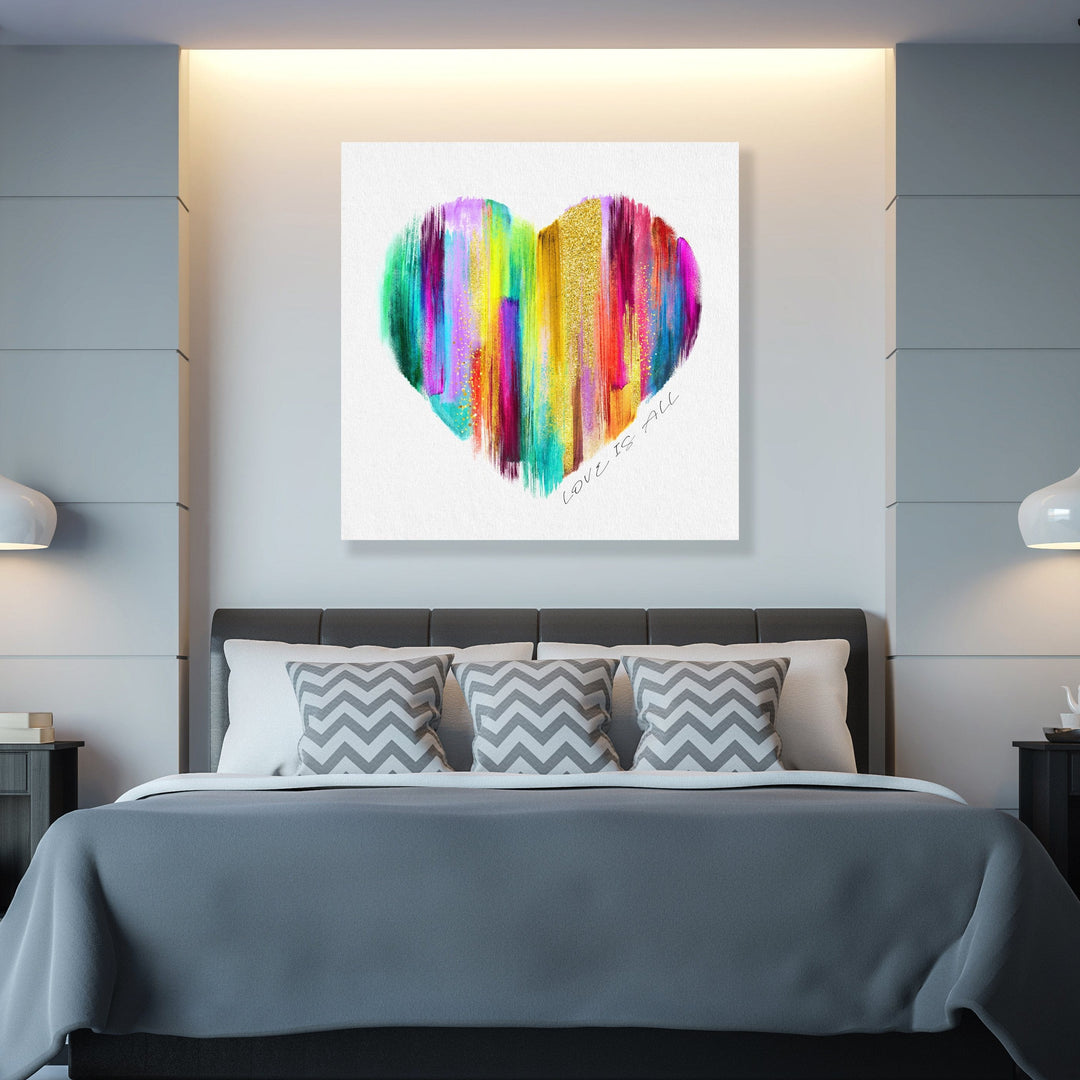 Chris Fabregas Fine Art Photography Canvas Love Is All Wall Art print