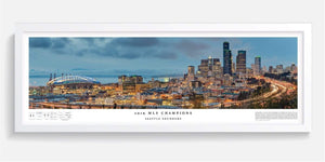 Chris Fabregas Fine Art Photography Panoramic Poster Seattle Sounders MLS Cup Championship Poster 2019 Wall Art print