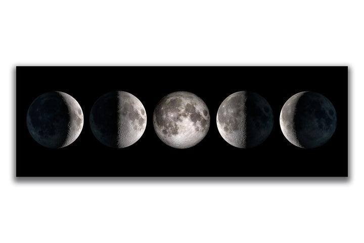 Chris Fabregas Fine Art Photography Poster Phases Of The Moon Archival Poster Art - Phases Of The Moon Wall Hanging Wall Art print