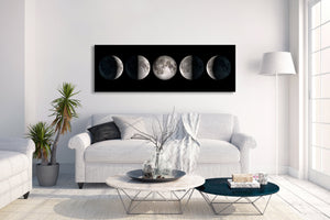 Chris Fabregas Fine Art Photography Poster Phases Of The Moon Archival Poster Art - Phases Of The Moon Wall Hanging Wall Art print