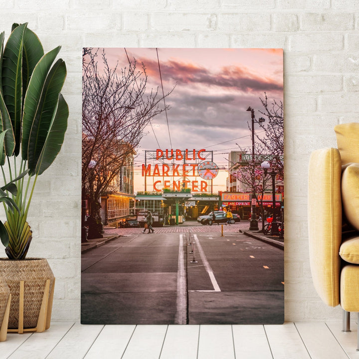 Chris Fabregas Photography Metal, Canvas, Paper Pike Place Market Wall Art Photography Wall Art print