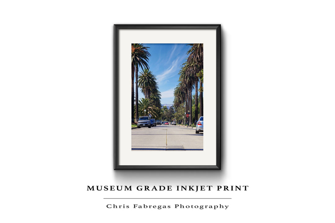 Chris Fabregas Photography Metal, Canvas, Paper Iconic Hollywood Street, Photography Wall Art Wall Art print