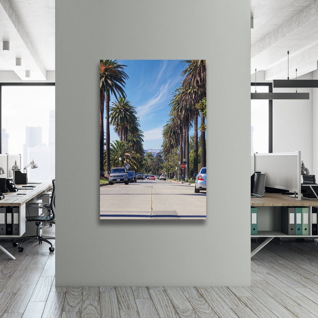 Chris Fabregas Photography Metal, Canvas, Paper Iconic Hollywood Street, Photography Wall Art Wall Art print