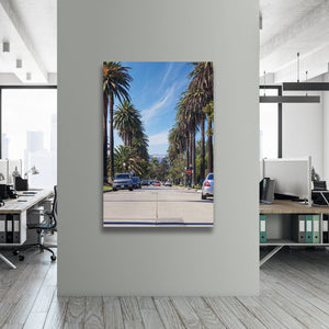 Chris Fabregas Photography Metal, Canvas, Paper Iconic Hollywood Street, Photography Wall Art Wall Art print