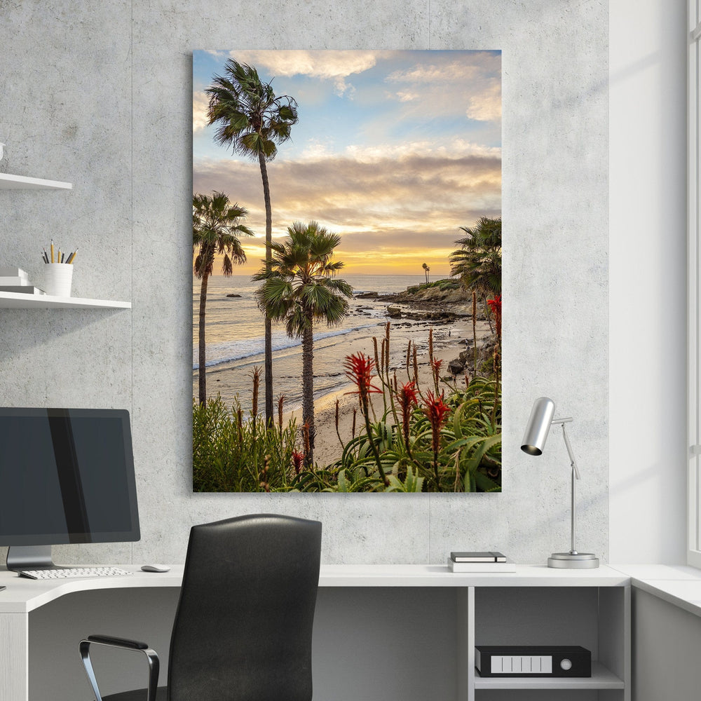 Chris Fabregas Photography Metal, Canvas, Paper Laguna Beach Sunset Photography Wall Art print