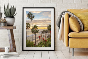 Chris Fabregas Photography Metal, Canvas, Paper Laguna Beach Sunset Photography Wall Art print