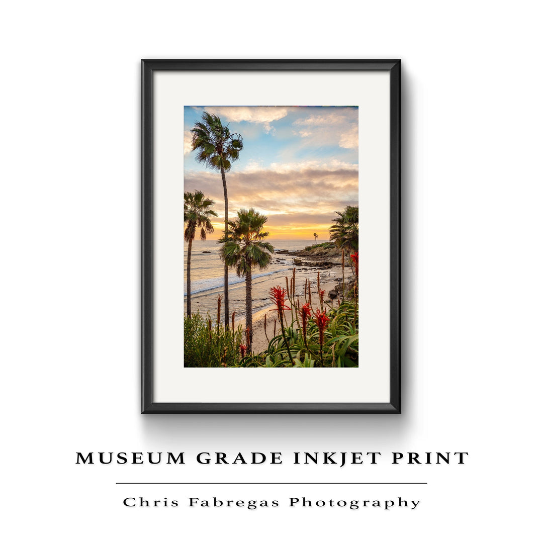 Chris Fabregas Photography Metal, Canvas, Paper Laguna Beach Sunset Photography Wall Art print