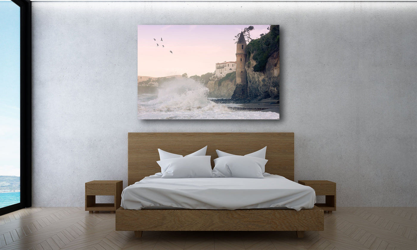 Laguna Beach Pirate Tower displayed in a refined room interior
