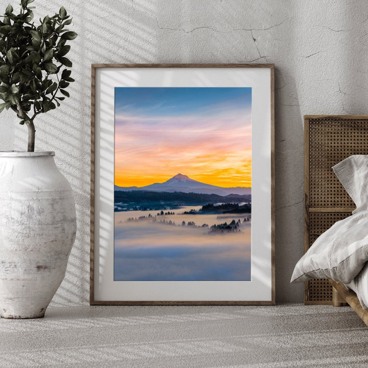 Chris Fabregas Photography Metal, Canvas, Paper Mt. Hood Sunrise Photography Wall Art print