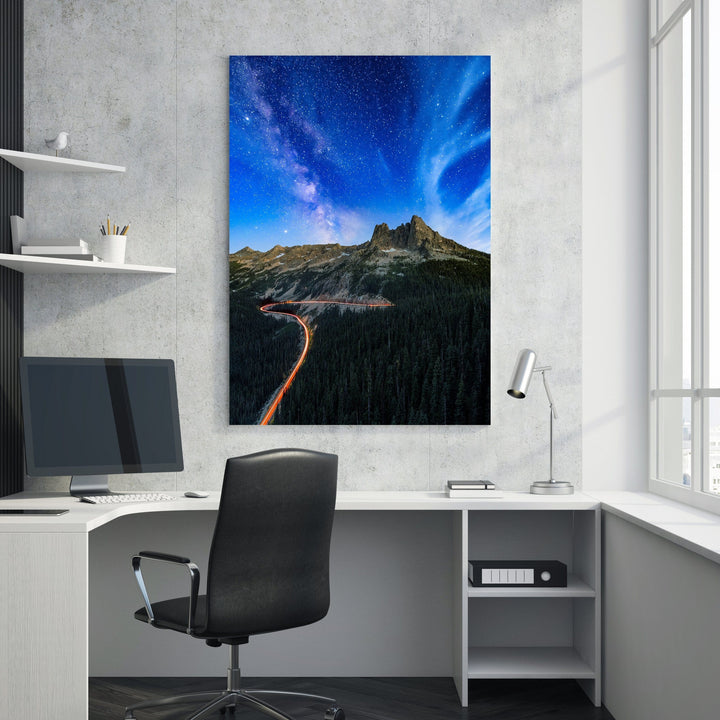 Chris Fabregas Photography Metal, Canvas, Paper North Cascades Milky Way Fine Art Print Wall Art print