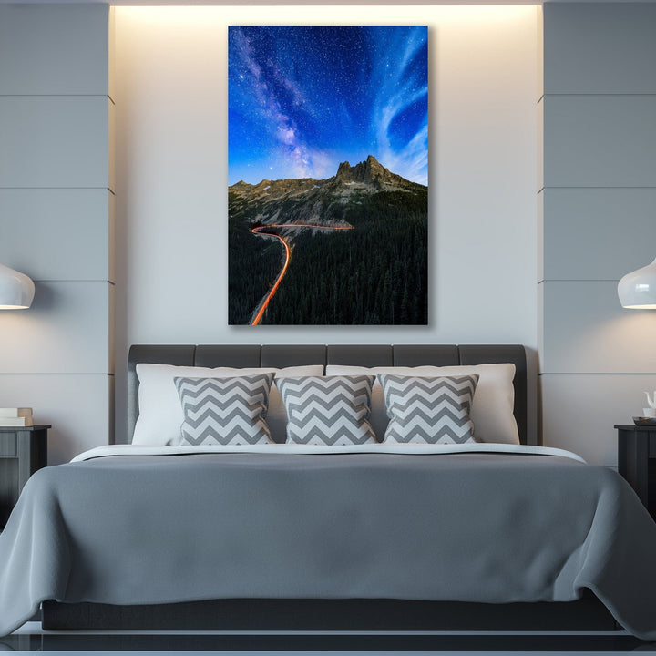 Chris Fabregas Photography Metal, Canvas, Paper North Cascades Milky Way Fine Art Print Wall Art print