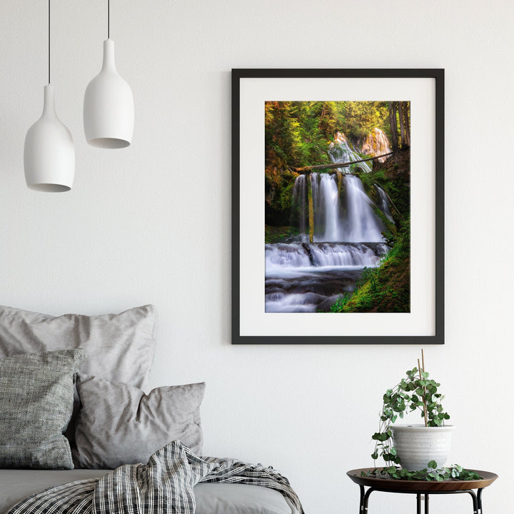 Chris Fabregas Photography Metal, Canvas, Paper PANTHER CREEK FALLS, WATERFALL WALL ART Wall Art print