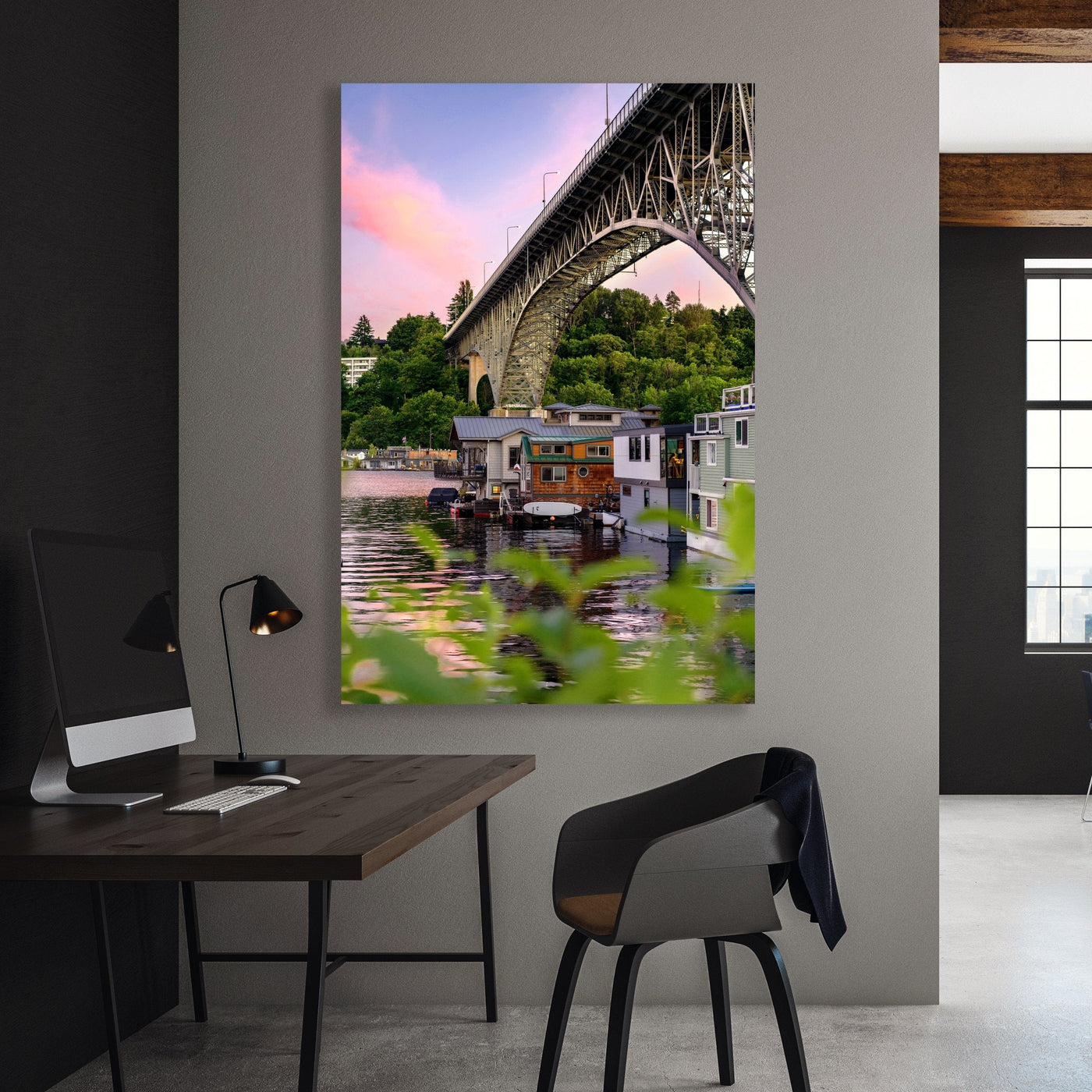 Seattle Houseboats Limited Edition displayed in a refined room interior
