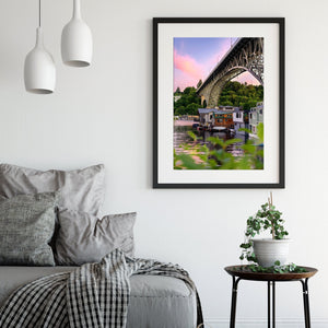 Chris Fabregas Photography Metal, Canvas, Paper Seattle Houseboat Photography, Limited Edition Wall Decor Wall Art print
